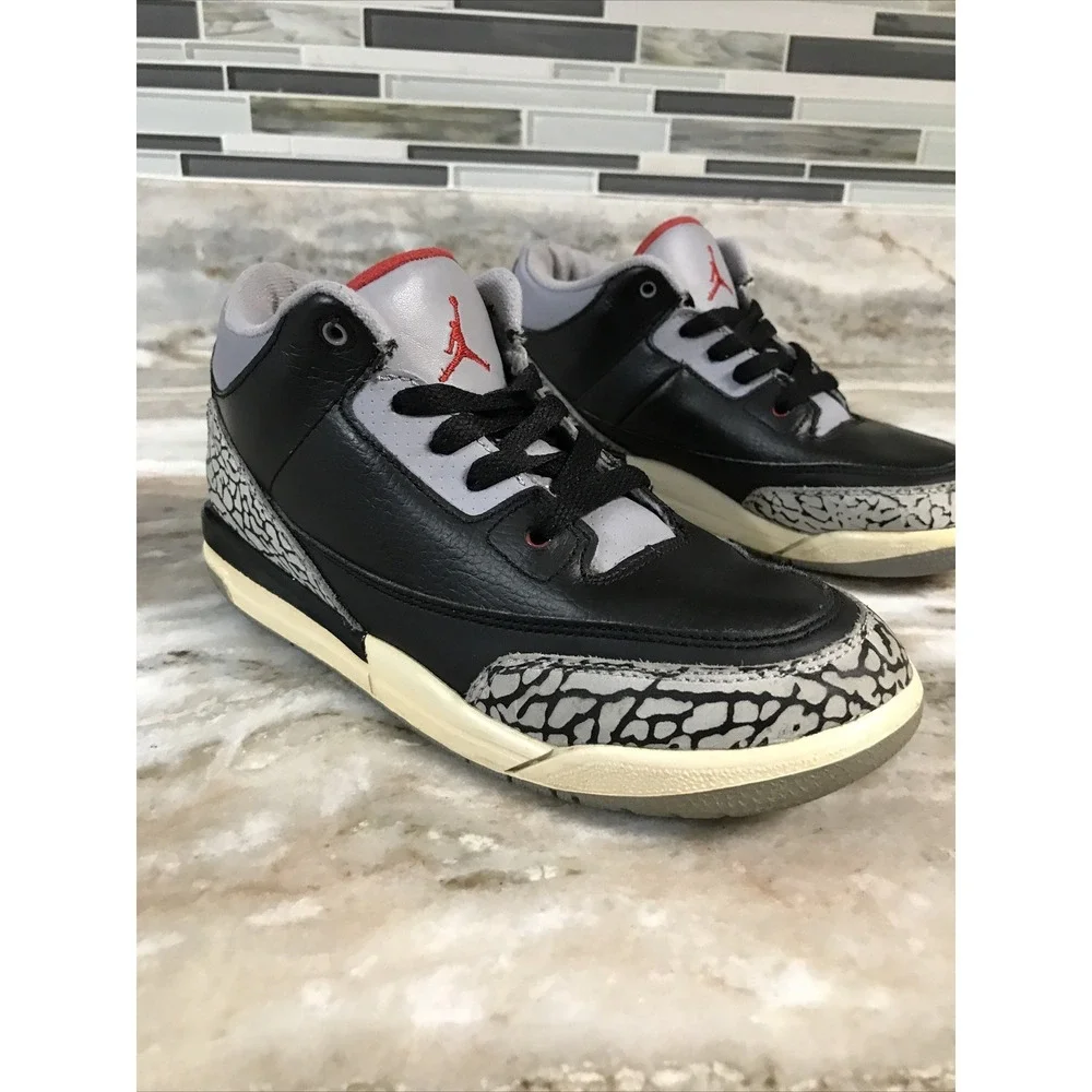Nike Air Jordan 3 Retro PS 2011 429487-010 Youth Size 3Y Read Description!!